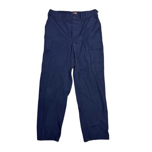 Tru-Spec Men's Navy Blue Cargo Tactical Ripstop Utility Pants Medium Regular - Picture 1 of 7